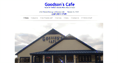 Desktop Screenshot of goodsonscafetomball.com